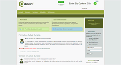 Desktop Screenshot of abcvert.fr